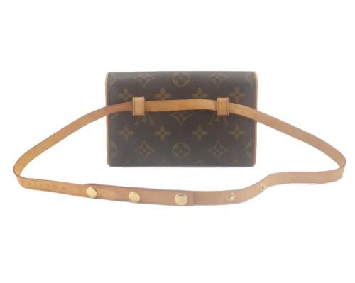 LOUIS VUITTON（ルイ ヴィトン）LOUIS VUITTON (ルイヴィトン) ポシェット･フロランティーヌ ブラウン サイズ:- モノグラム M51855 ポシェットフロランティーヌの古着・服飾アイテム