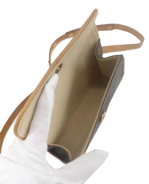 LOUIS VUITTON（ルイ ヴィトン）LOUIS VUITTON (ルイヴィトン) ポシェット･フロランティーヌ ブラウン サイズ:- モノグラム M51855 ポシェットフロランティーヌの古着・服飾アイテム