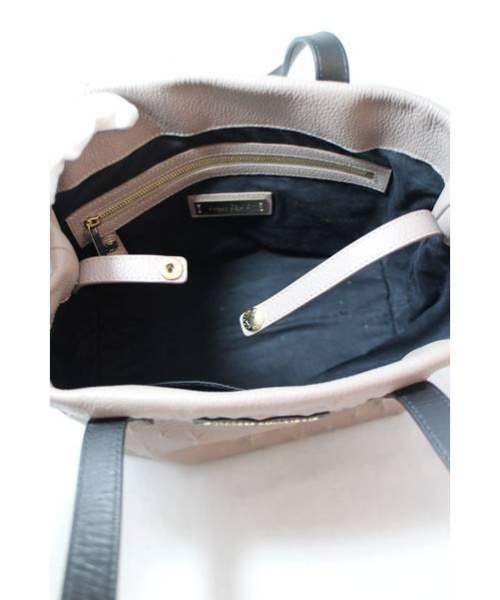 JIMMY CHOO（ジミーチュウ）JIMMY CHOO (ジミーチュウ) スターエンボストートバッグ グレージュ C26WWBの古着・服飾アイテム