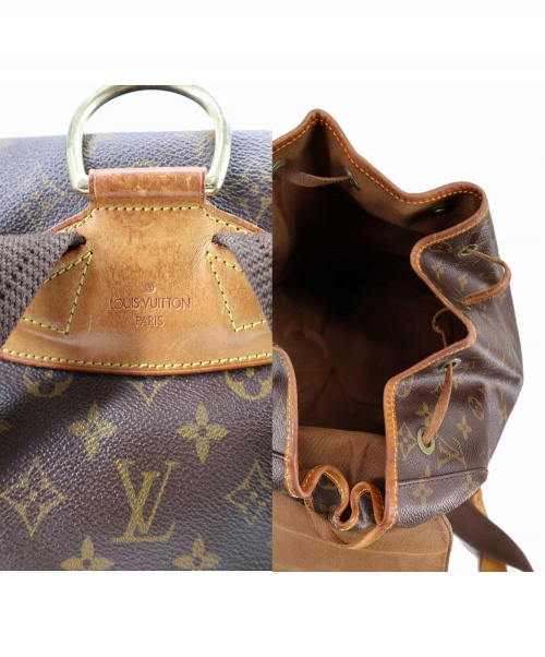 LOUIS VUITTON（ルイ ヴィトン）LOUIS VUITTON (ルイヴィトン) モンスリGM ブラウン サイズ:GMの古着・服飾アイテム