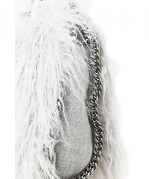 STELLA McCARTNEY（ステラマッカートニー）STELLA McCARTNEY (ステラマッカートニー) ファラベラエコファー2WAYバッグ グレーの古着・服飾アイテム
