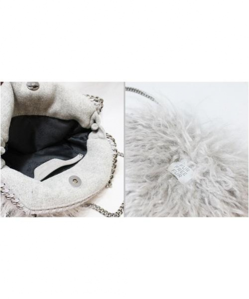 STELLA McCARTNEY（ステラマッカートニー）STELLA McCARTNEY (ステラマッカートニー) ファラベラエコファー2WAYバッグ グレーの古着・服飾アイテム