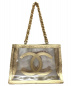 CHANEL (シャネル) ビニールチェーントートバッグ ゴールド サイズ:-：74800円