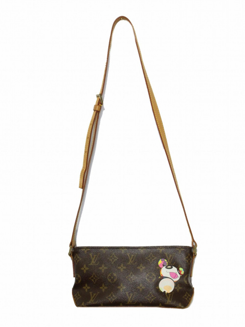 LOUIS VUITTON（ルイ ヴィトン）LOUIS VUITTON × 村上隆 (ルイ ヴィトン × ムラカミタカシ) モノグラム ショルダーバッグ ブラウン サイズ:-の古着・服飾アイテム