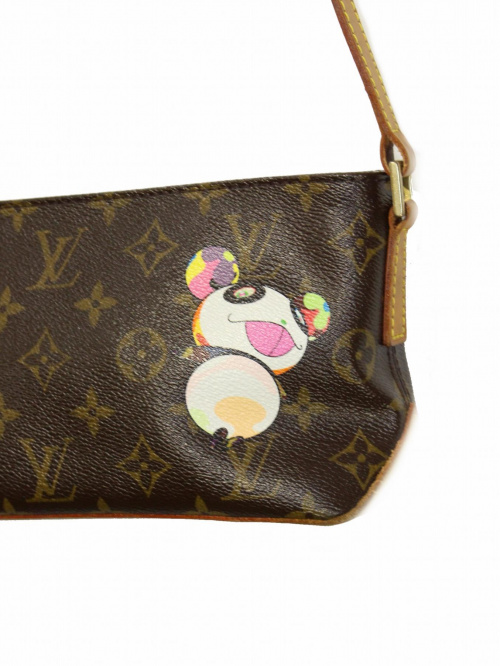 LOUIS VUITTON（ルイ ヴィトン）LOUIS VUITTON × 村上隆 (ルイ ヴィトン × ムラカミタカシ) モノグラム ショルダーバッグ ブラウン サイズ:-の古着・服飾アイテム