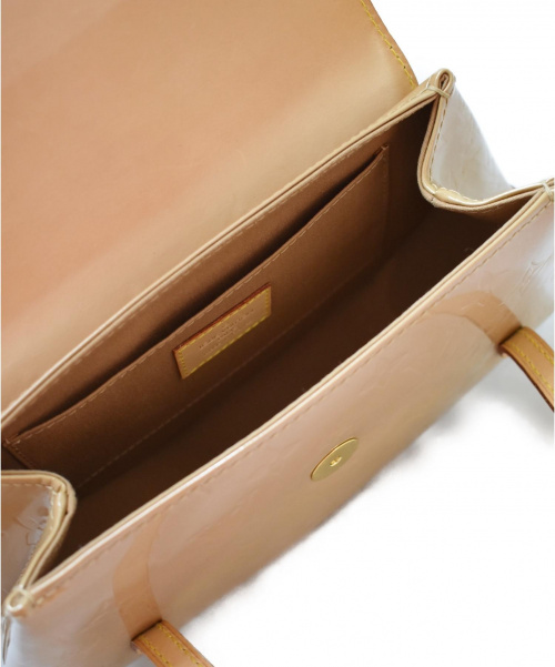 LOUIS VUITTON（ルイ ヴィトン）LOUIS VUITTON (ルイヴィトン) ビスケインベイPM/ハンドバッグ ベージュ サイズ:PM ヴェルニ M91179 TH0055の古着・服飾アイテム