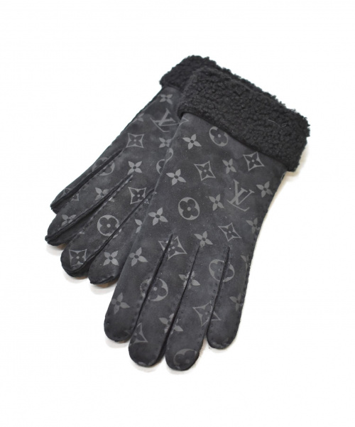 LOUIS VUITTON（ルイ ヴィトン）LOUIS VUITTON (ルイヴィトン) ムートングローブ ブラック サイズ:-の古着・服飾アイテム