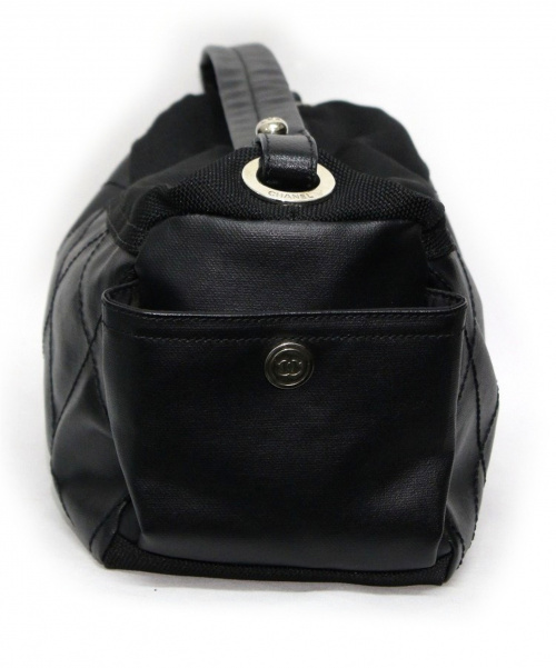 CHANEL（シャネル）CHANEL (シャネル) ワンショルダーバッグ ブラック パリビアリッツ 11313582　ホツレ有　ハンドル劣化有の古着・服飾アイテム