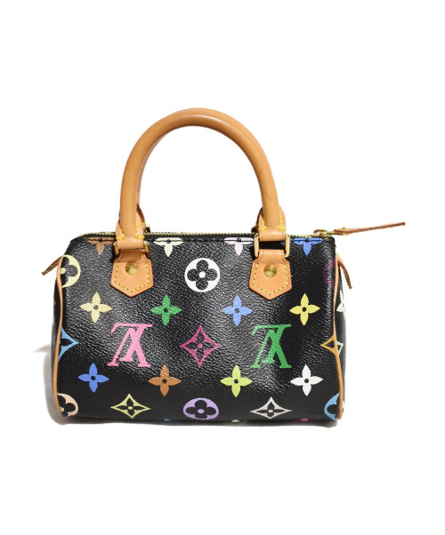 LOUIS VUITTON（ルイ ヴィトン）LOUIS VUITTON (ルイヴィトン) ミニ・スピーディ ブラック サイズ:- モノグラム・マルチカラー M92644 TH078の古着・服飾アイテム