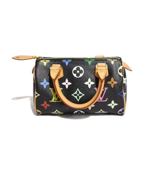LOUIS VUITTON（ルイ ヴィトン）LOUIS VUITTON (ルイヴィトン) ミニ・スピーディ ブラック サイズ:- モノグラム・マルチカラー M92644 TH078の古着・服飾アイテム