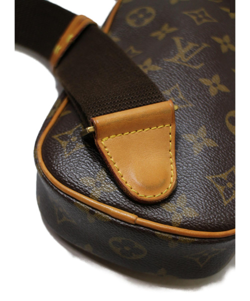 LOUIS VUITTON（ルイ ヴィトン）LOUIS VUITTON (ルイヴィトン) ポシェットガンジュ ウエストポーチ ブラウン サイズ:- モノグラム M51870の古着・服飾アイテム