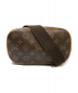 LOUIS VUITTON（ルイヴィトン）の古着「ポシェットガンジュ ウエストポーチ」｜ブラウン