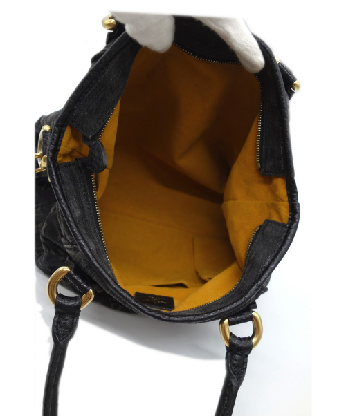 LOUIS VUITTON（ルイ ヴィトン）LOUIS VUITTON (ルイヴィトン) 2WAYバッグ ブラック モノグラム・デニム M95351 VI2018の古着・服飾アイテム