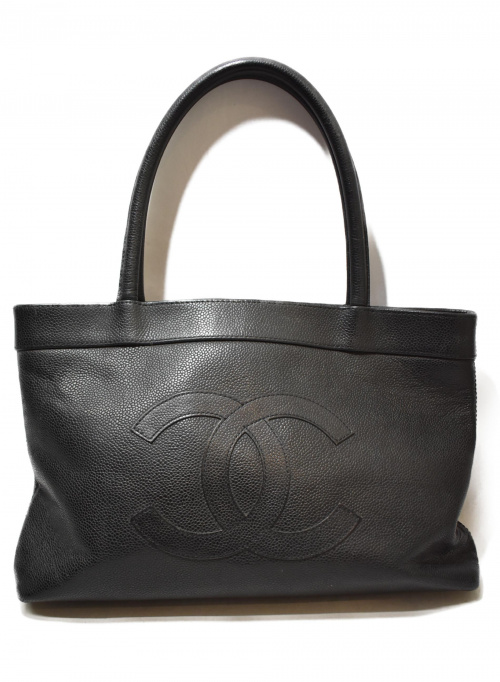 CHANEL（シャネル）CHANEL (シャネル) ココマークハンドバッグ キャビアの古着・服飾アイテム