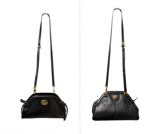 GUCCI（グッチ）GUCCI (グッチ) ショルダーバッグ/リベルスモール ブラック  524620の古着・服飾アイテム