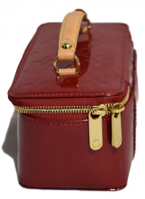 LOUIS VUITTON（ルイ ヴィトン）LOUIS VUITTON (ルイヴィトン) ポム・ダム?ル ジュエル・ケース サイズ:- ヴェルニ M91273 SN5102の古着・服飾アイテム