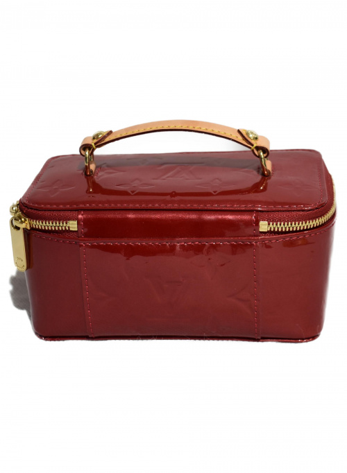 LOUIS VUITTON（ルイ ヴィトン）LOUIS VUITTON (ルイヴィトン) ポム・ダム?ル ジュエル・ケース サイズ:- ヴェルニ M91273 SN5102の古着・服飾アイテム