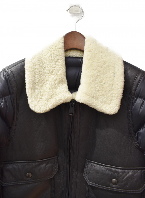 MONCLER（モンクレール）MONCLER (モンクレール) LAREDO/ムートンダウンジャケット サイズ:2の古着・服飾アイテム