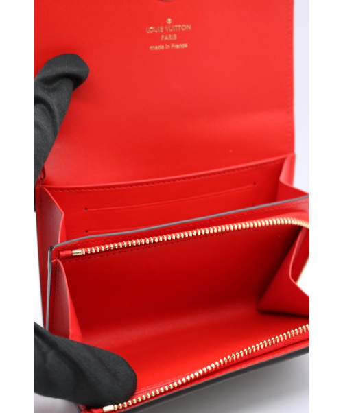 LOUIS VUITTON（ルイ ヴィトン）LOUIS VUITTON (ルイヴィトン) ポルトフォイユ・フロール コンパクト ブラウン/コクリコ サイズ:- 未使用品 モノグラム M64587の古着・服飾アイテム