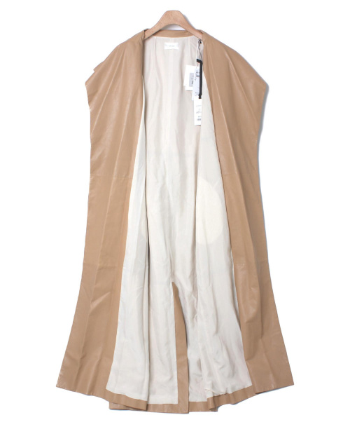 THE ROW（ザ ロウ）THE ROW (ザロウ) moora coat ベージュ サイズ:Sの古着・服飾アイテム
