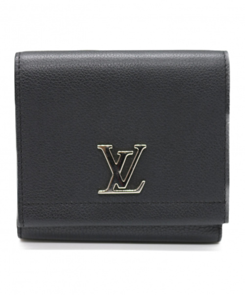LOUIS VUITTON（ルイ ヴィトン）LOUIS VUITTON (ルイヴィトン) ポルトフォイユ・ロックミー ブラック サイズ:- M64309の古着・服飾アイテム
