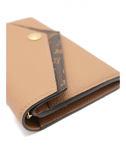 LOUIS VUITTON（ルイ ヴィトン）LOUIS VUITTON (ルイヴィトン) ポルトフォイユ・ドゥブルV  ベージュ サイズ:- M64390の古着・服飾アイテム