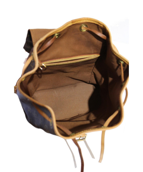LOUIS VUITTON（ルイ ヴィトン）LOUIS VUITTON (ルイヴィトン) リュック/モンスリPM ブラウン サイズ:PM モノグラム M51137 SP0050の古着・服飾アイテム
