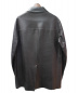 PRADA (プラダ) レザーコート ダークブラウン サイズ:50：39800円
