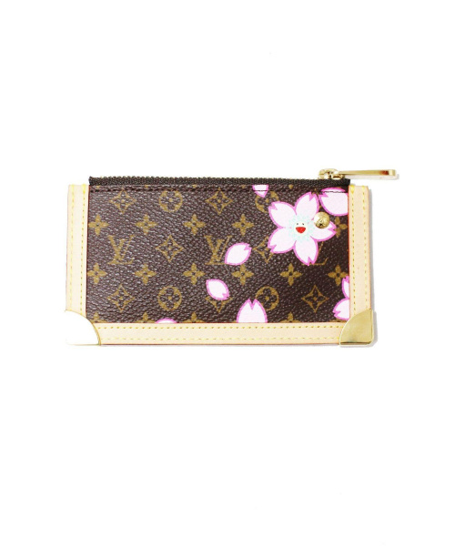 LOUIS VUITTON（ルイ ヴィトン）LOUIS VUITTON (ルイヴィトン) ポシェットクレ チェリーブロッサム ブラウン サイズ:- モノグラム M92015 CA0033の古着・服飾アイテム