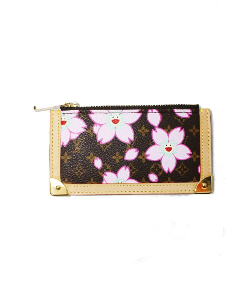 LOUIS VUITTON（ルイ ヴィトン）LOUIS VUITTON (ルイヴィトン) ポシェットクレ チェリーブロッサム ブラウン サイズ:- モノグラム M92015 CA0033の古着・服飾アイテム