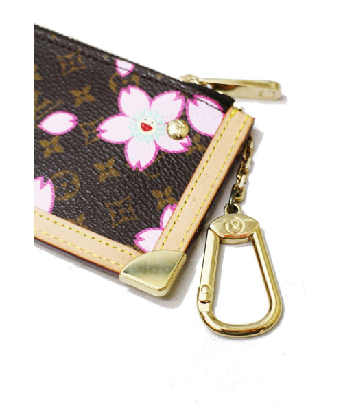 LOUIS VUITTON（ルイ ヴィトン）LOUIS VUITTON (ルイヴィトン) ポシェットクレ チェリーブロッサム ブラウン サイズ:- モノグラム M92015 CA0033の古着・服飾アイテム