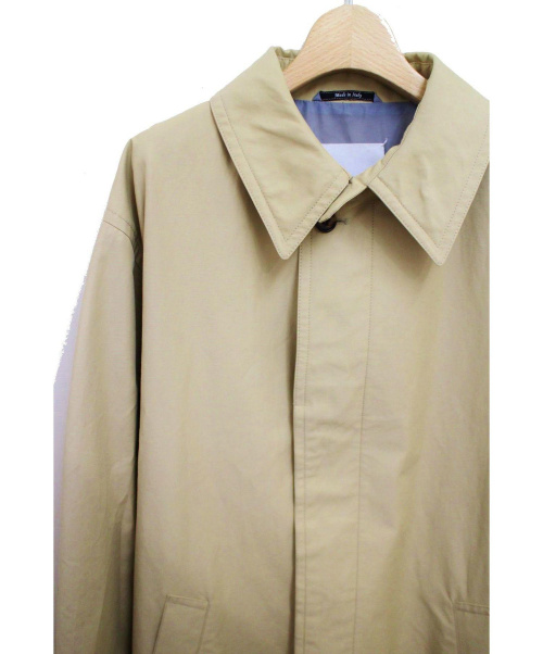 Maison Margiela（メゾンマルジェラ）Maison Margiela (メゾンマルジェラ) 18SS/ステンカラーコート ベージュ サイズ:38の古着・服飾アイテム