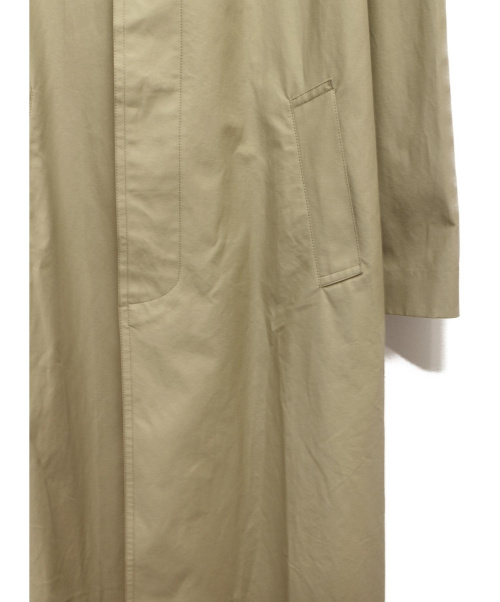 Maison Margiela（メゾンマルジェラ）Maison Margiela (メゾンマルジェラ) 18SS/ステンカラーコート ベージュ サイズ:38の古着・服飾アイテム