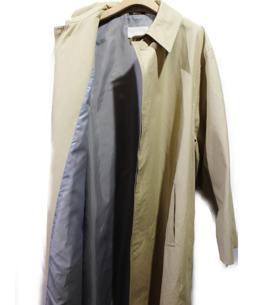 Maison Margiela（メゾンマルジェラ）Maison Margiela (メゾンマルジェラ) 18SS/ステンカラーコート ベージュ サイズ:38の古着・服飾アイテム
