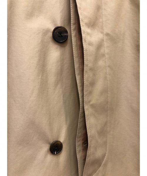 Maison Margiela（メゾンマルジェラ）Maison Margiela (メゾンマルジェラ) 18SS/ステンカラーコート ベージュ サイズ:38の古着・服飾アイテム