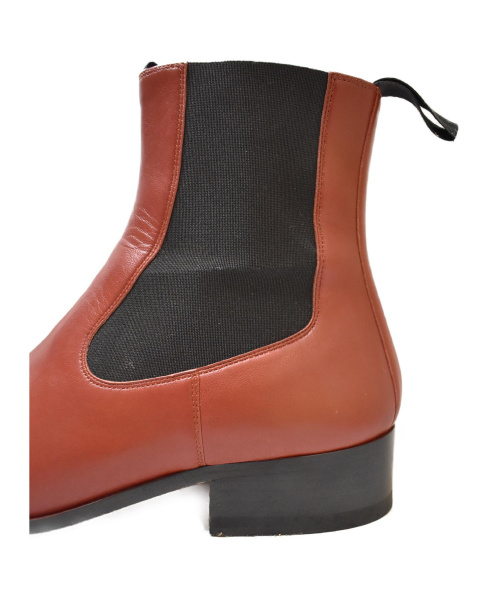 CELINE（セリーヌ）CELINE (セリーヌ) スクエアトゥサイドゴアブーツ サイズ:38.5の古着・服飾アイテム