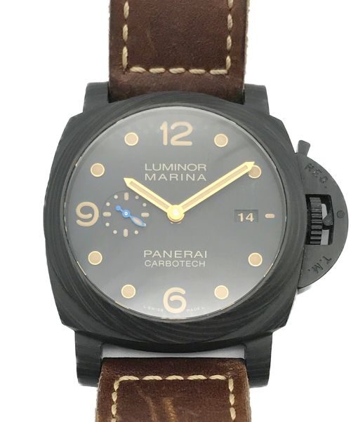 OFFICINE PANERAI（オフィチーネ パネライ）OFFICINE PANERAI (オフィチーネ パネライ) ルミノールマリーナ 1950 ブラック サイズ:-の古着・服飾アイテム