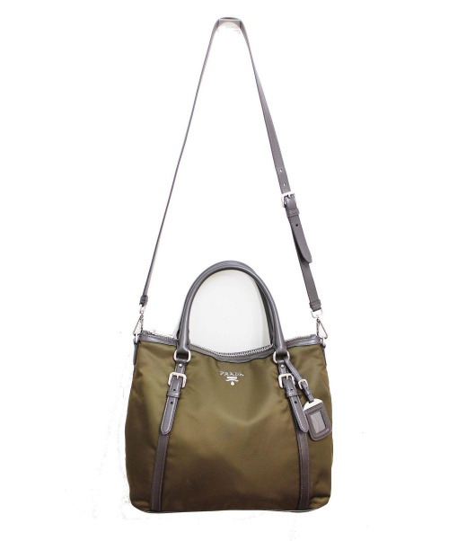 PRADA（プラダ）PRADA (プラダ) 2WAYバッグ BR5116 173の古着・服飾アイテム