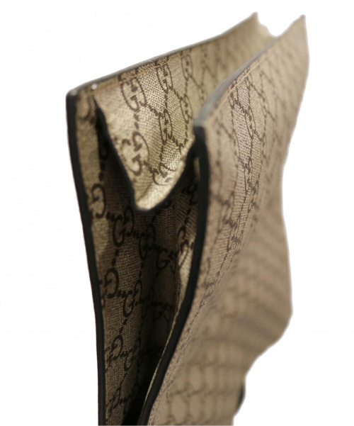 GUCCI（グッチ）GUCCI (グッチ) スネークショルダーバッグ サイズ:ｰ GGスプリーム 450950の古着・服飾アイテム