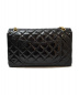 CHANEL (シャネル) パテントチェーンショルダーバッグ/2.55ライン ダブルフラップ：164000円