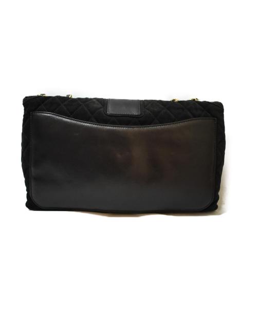 CHANEL（シャネル）CHANEL (シャネル) ダブルチェーンショルダーバッグ/2.55ライン ブラックの古着・服飾アイテム