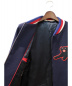 中古・古着 GUCCI (グッチ) 18SS/パンサーアップリケボンバージャケット ネイビー サイズ:44：84800円