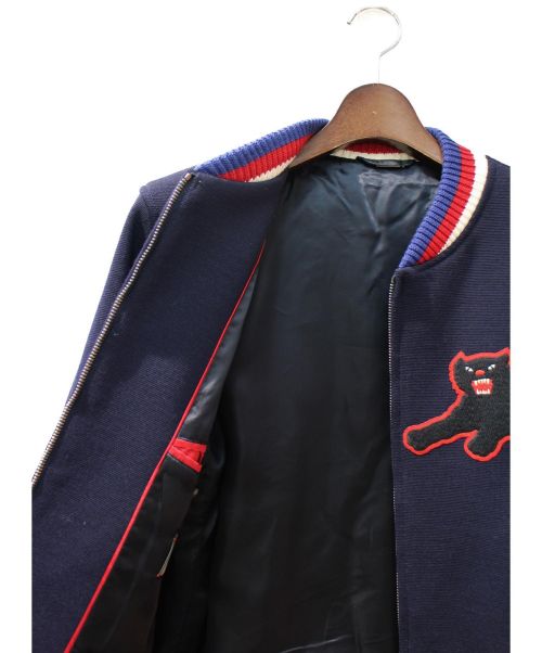 GUCCI（グッチ）GUCCI (グッチ) 18SS/パンサーアップリケボンバージャケット サイズ:44の古着・服飾アイテム