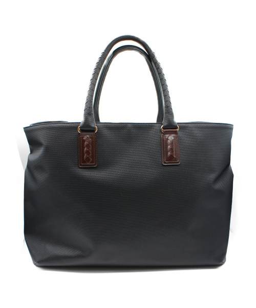 BOTTEGA VENETA（ボッテガベネタ）BOTTEGA VENETA (ボッテガ ヴェネタ) マルコポーロ・ラージトートバッグ ブラック B064712770の古着・服飾アイテム