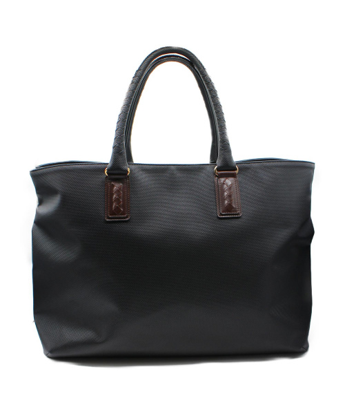 BOTTEGA VENETA（ボッテガベネタ）BOTTEGA VENETA (ボッテガ ヴェネタ) マルコポーロ・ラージトートバッグ ブラック B064712770の古着・服飾アイテム