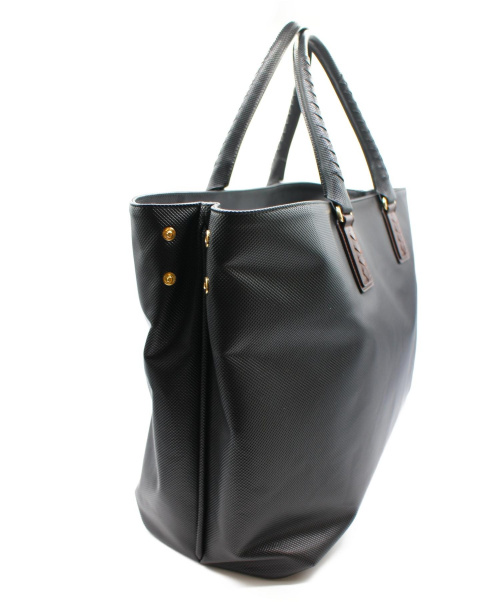 BOTTEGA VENETA（ボッテガベネタ）BOTTEGA VENETA (ボッテガ ヴェネタ) マルコポーロ・ラージトートバッグ ブラック B064712770の古着・服飾アイテム