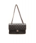 CHANEL (シャネル) マトラッセ ブラック サイズ:23 キャビアスキン　Wフラップ　Wチェーン　A01113：428000円