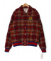 GUCCI（グッチ）の古着「チェックボンバージャケット」｜レッド