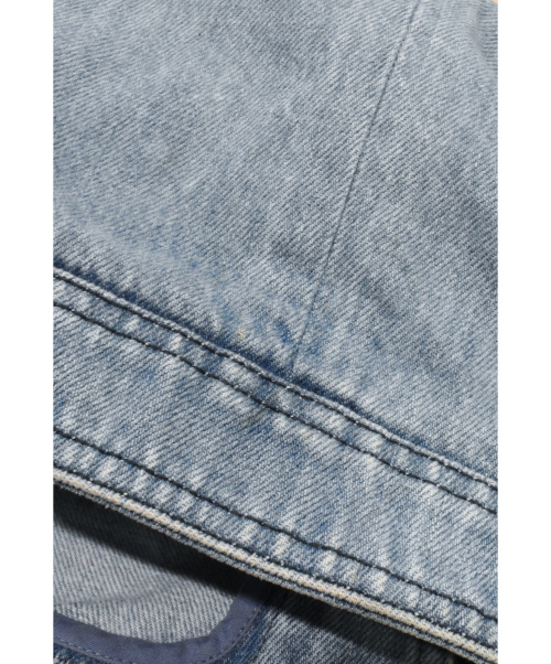 CHANEL（シャネル）CHANEL (シャネル) ショートジャケット ライトブルー サイズ:36の古着・服飾アイテム