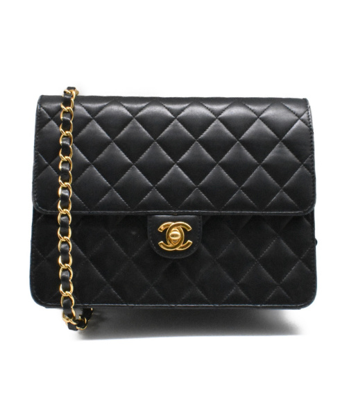 CHANEL（シャネル）CHANEL (シャネル) チェーンショルダーバッグ ブラック サイズ:- 10563463の古着・服飾アイテム
